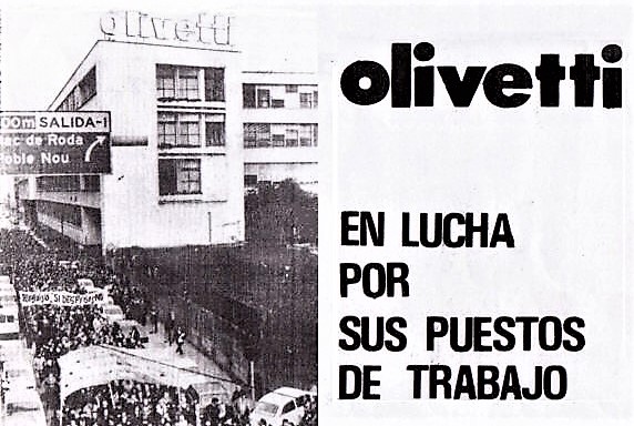 Huelgas en Hispano Olivetti