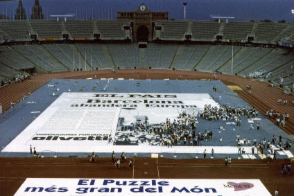 Olivetti y el puzzle más grande del mundo